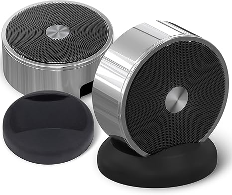 Long Run Technologies Dual Bluetooth Speakers - Wireless Stereo Pair with Unlimited Multi-Speaker Pairing