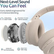 Long Run Technologies Active Noise Cancelling Headphones - Wireless Over-Ear with 100H Battery & Hi-Res Audio