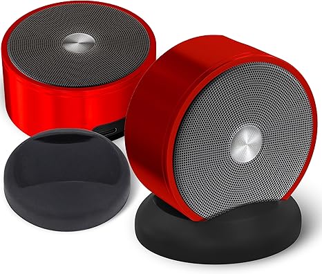 Long Run Technologies Dual Bluetooth Speakers - Wireless Stereo Pair with Unlimited Multi-Speaker Pairing